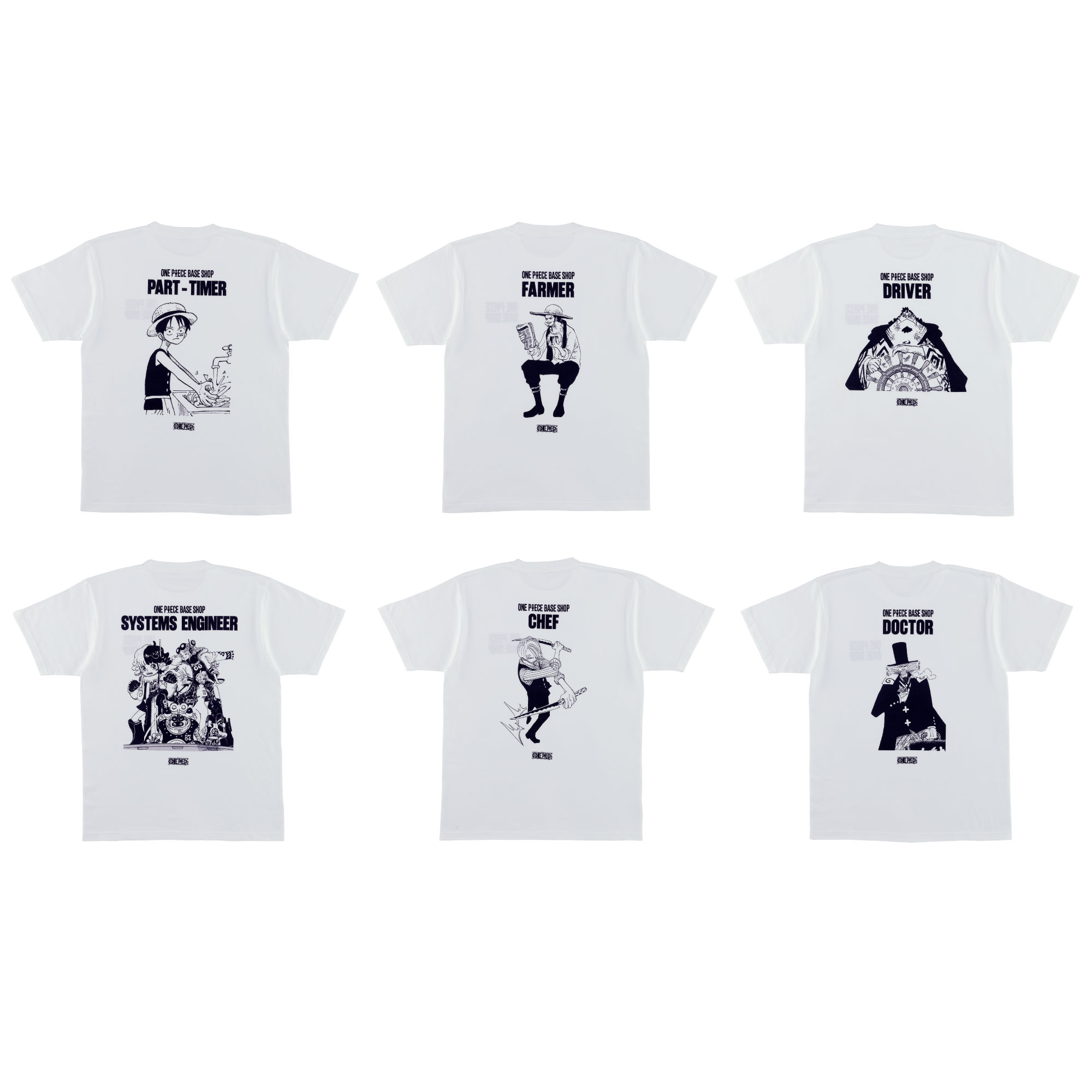 ONE PIECE Tシャツ（Occupation）【全6種】 - 画像 1