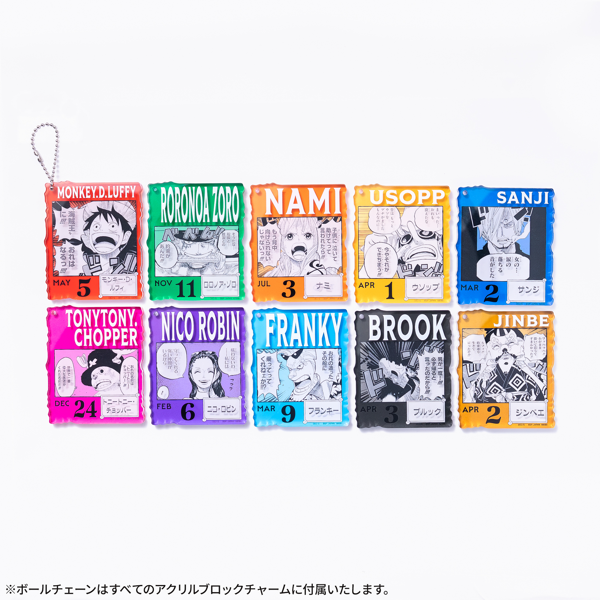 ONE PIECE BASE SHOP KUJI 366DAYS OF BIRTHDAYS (January to March) Image 7