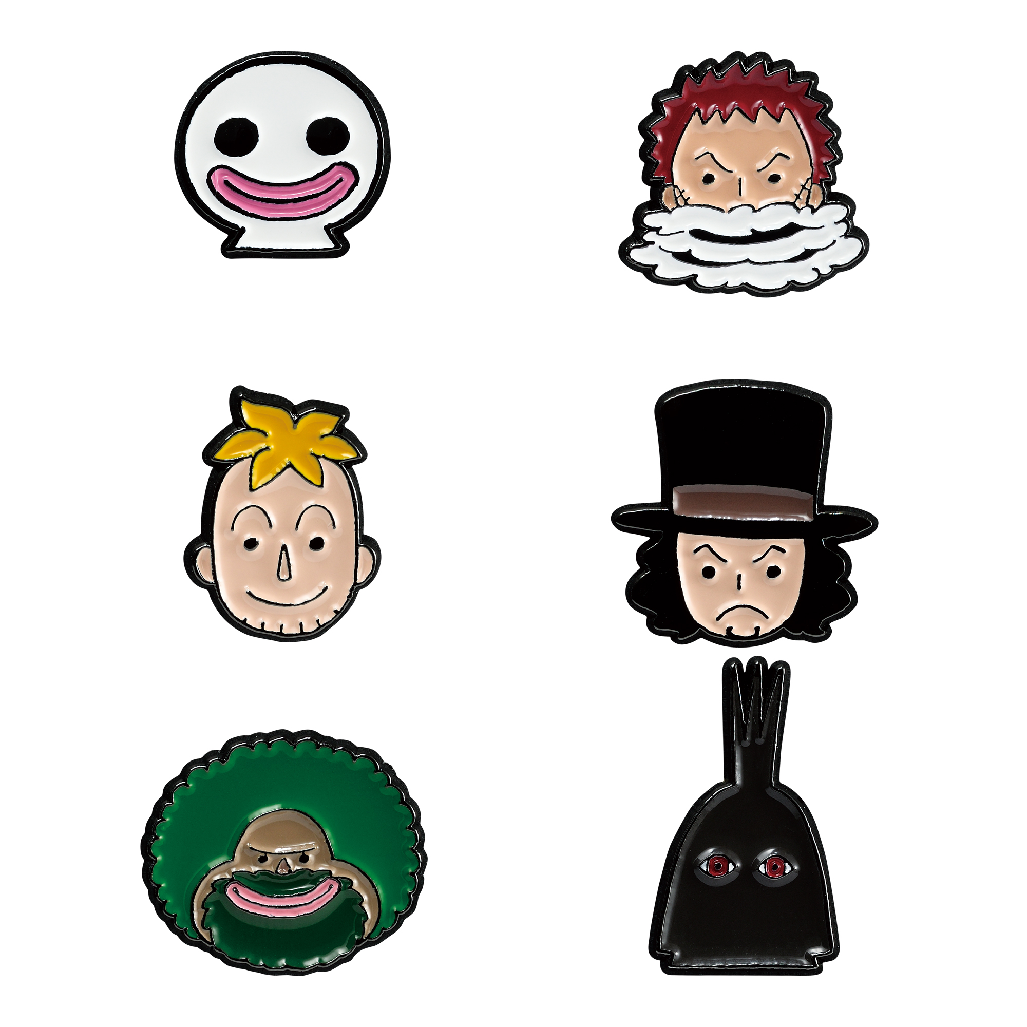 ONE PIECE Face Pins | ONE PIECE BASE SHOP | ONE PIECE BASE SHOP