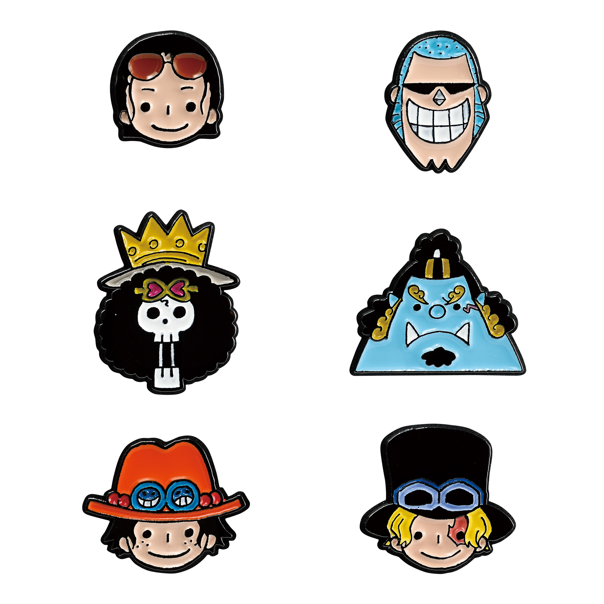 ONE PIECE Face Pins | ONE PIECE BASE SHOP | ONE PIECE BASE SHOP