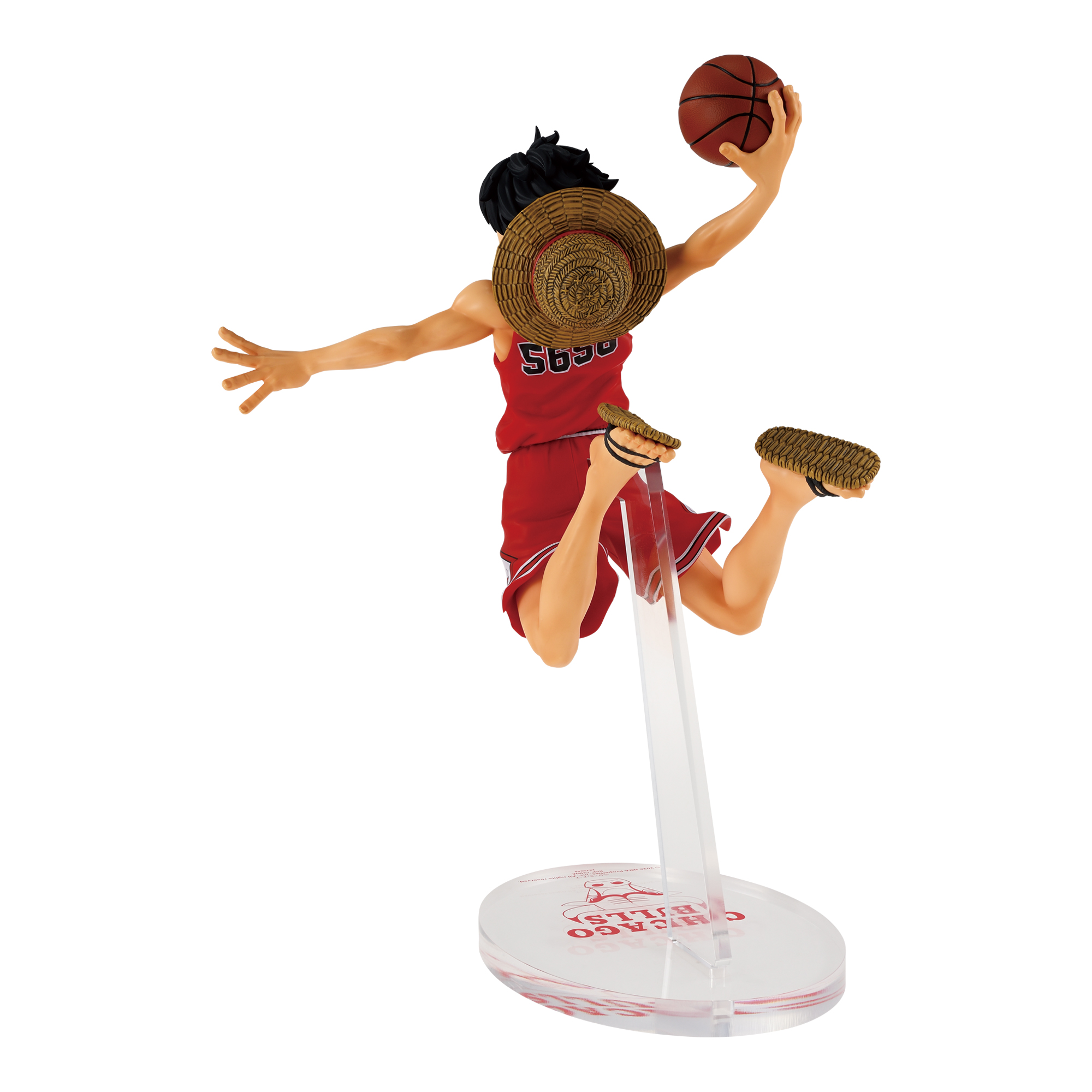 ONE PIECE ×NBA MASTER STARS PIECE THE MONKEY.D.LUFFY CHICAGO BULLS