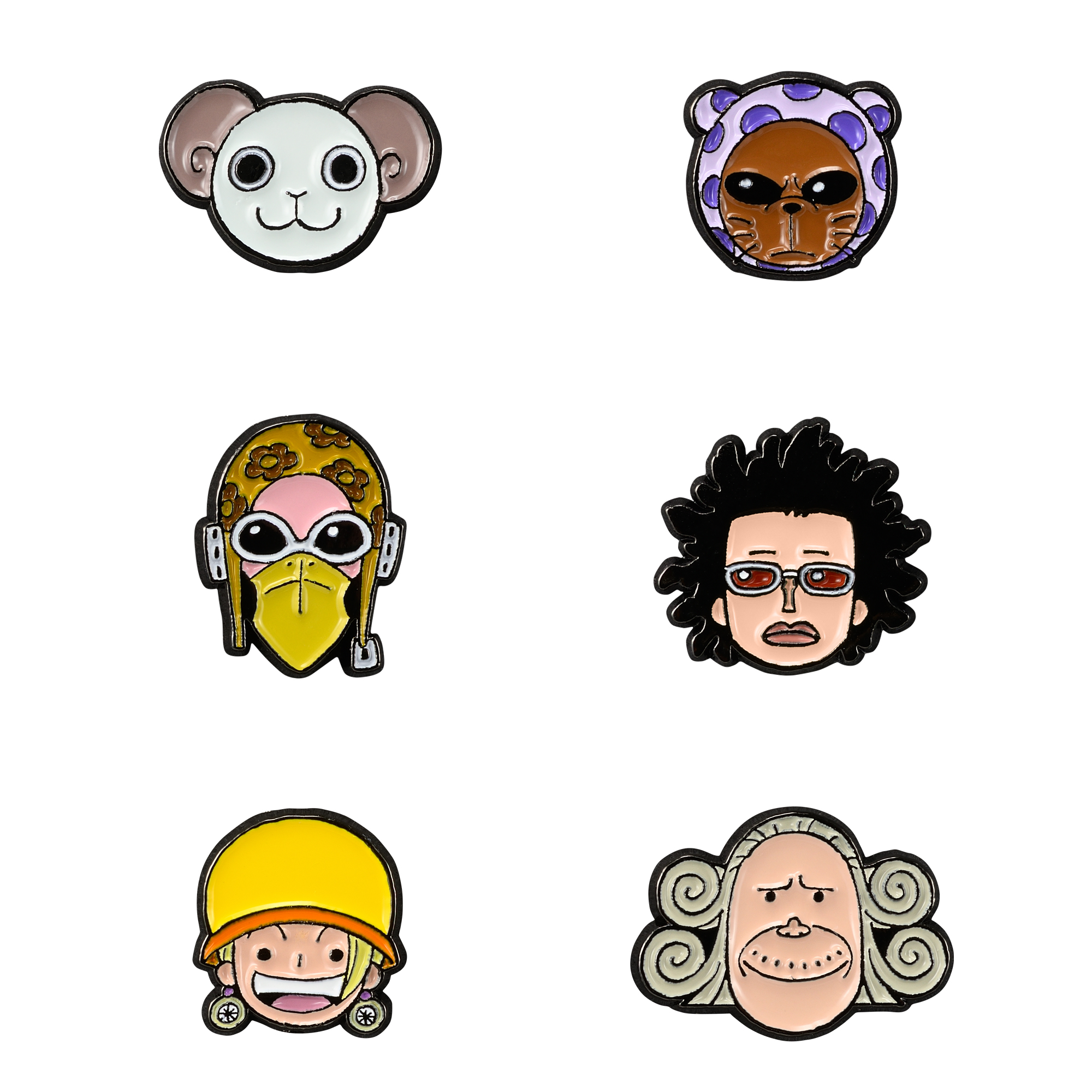 ONE PIECE BASE SHOP Face Pins 5点セット ONE PIECE Face Pins (第2弾) | ONE PIECE BASE SHOP | ワンピース