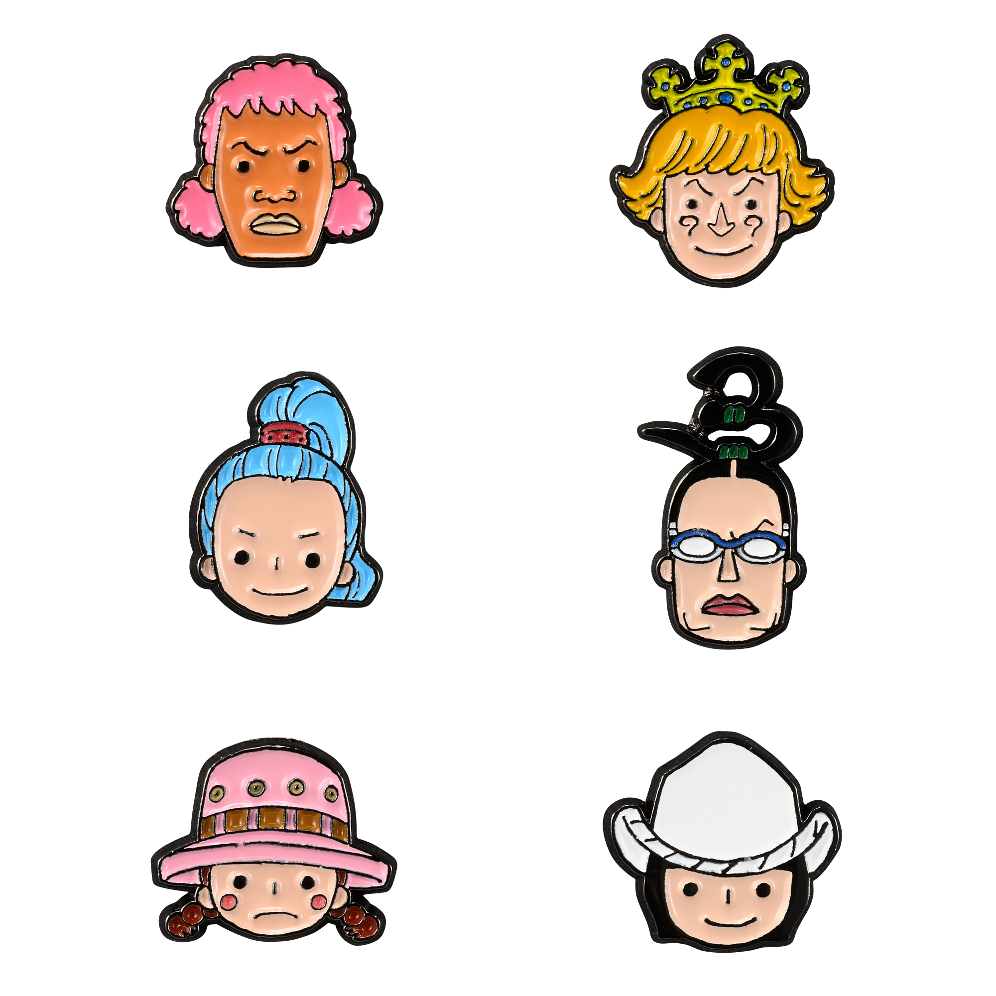 ONE PIECE Face Pins (第2弾) | ONE PIECE BASE SHOP | ワンピース