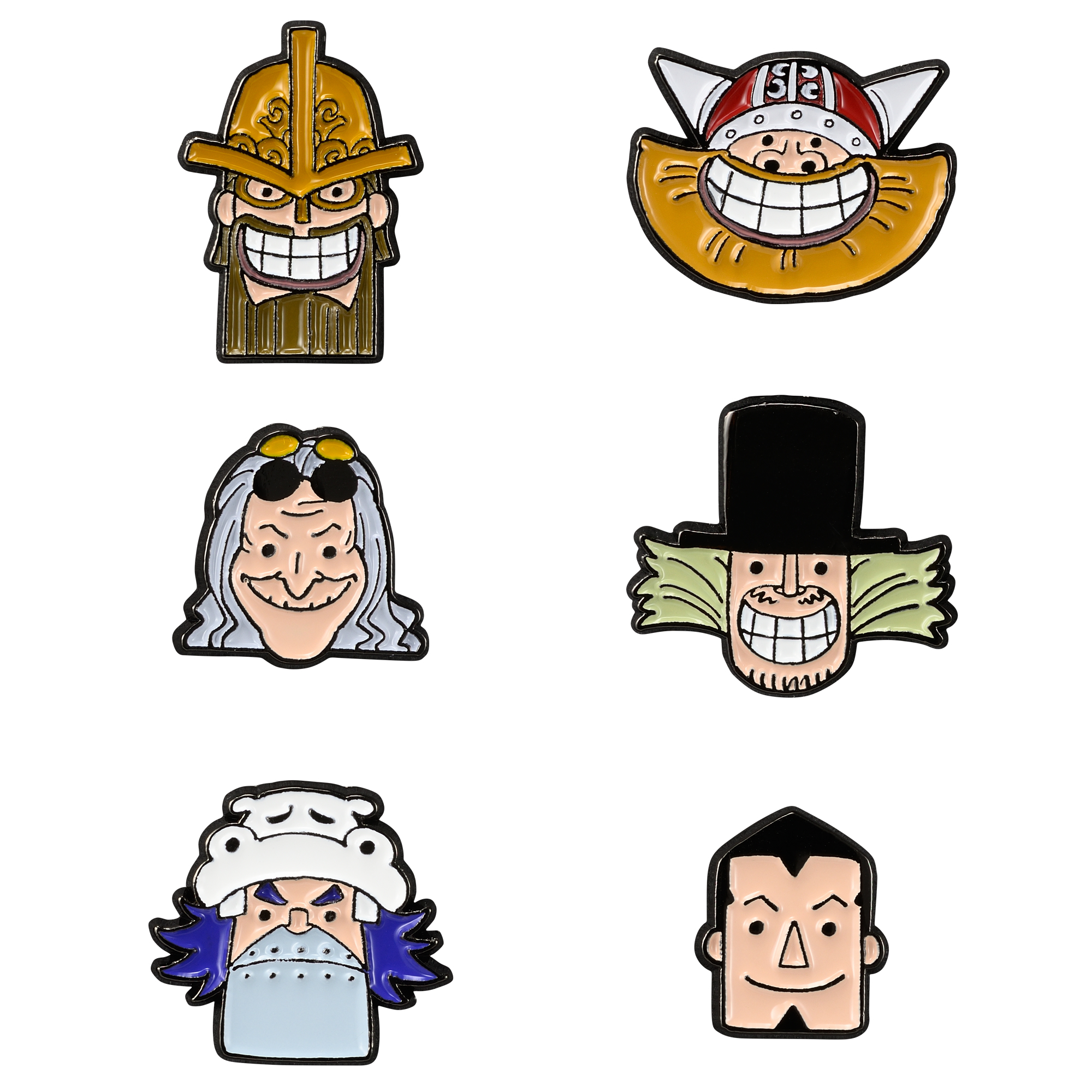 ONE PIECE Face Pins (第2弾) | ONE PIECE BASE SHOP | ワンピース