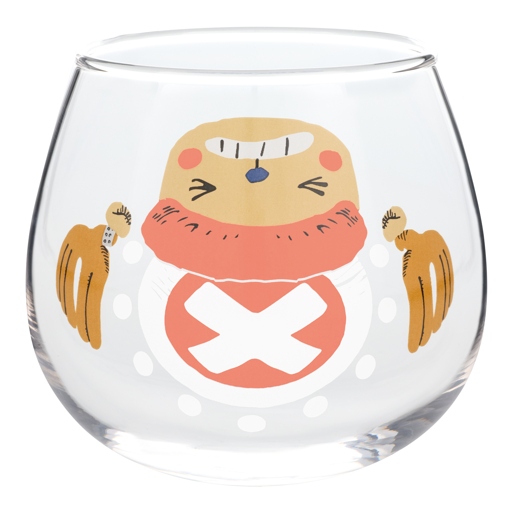 【アニメ初期グッズ】ONE PIECE ワンピース　グラス ONE PIECE ゆらゆらフェイスグラス | ONE PIECE BASE SHOP