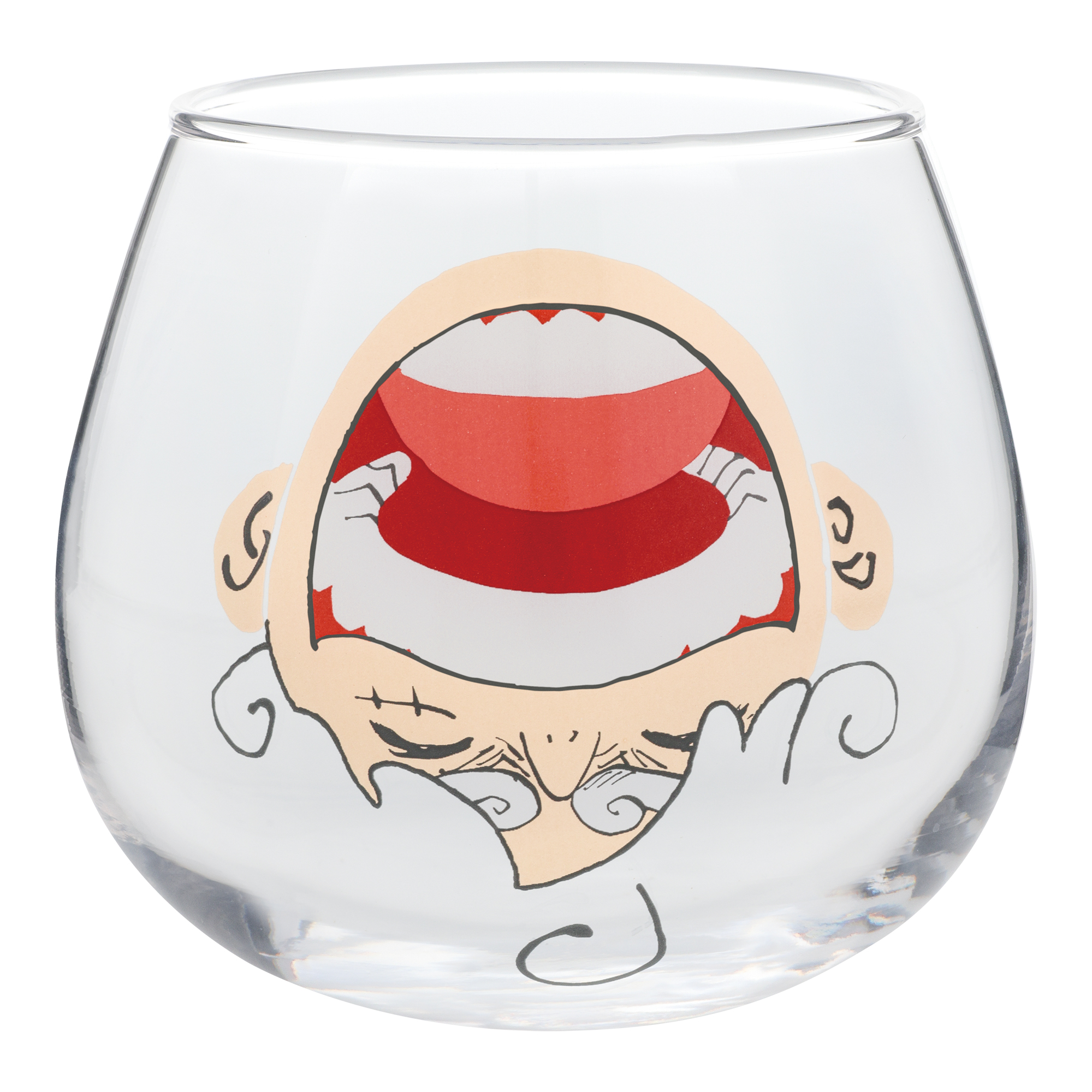 【アニメ初期グッズ】ONE PIECE ワンピース　グラス ONE PIECE ゆらゆらフェイスグラス | ONE PIECE BASE SHOP