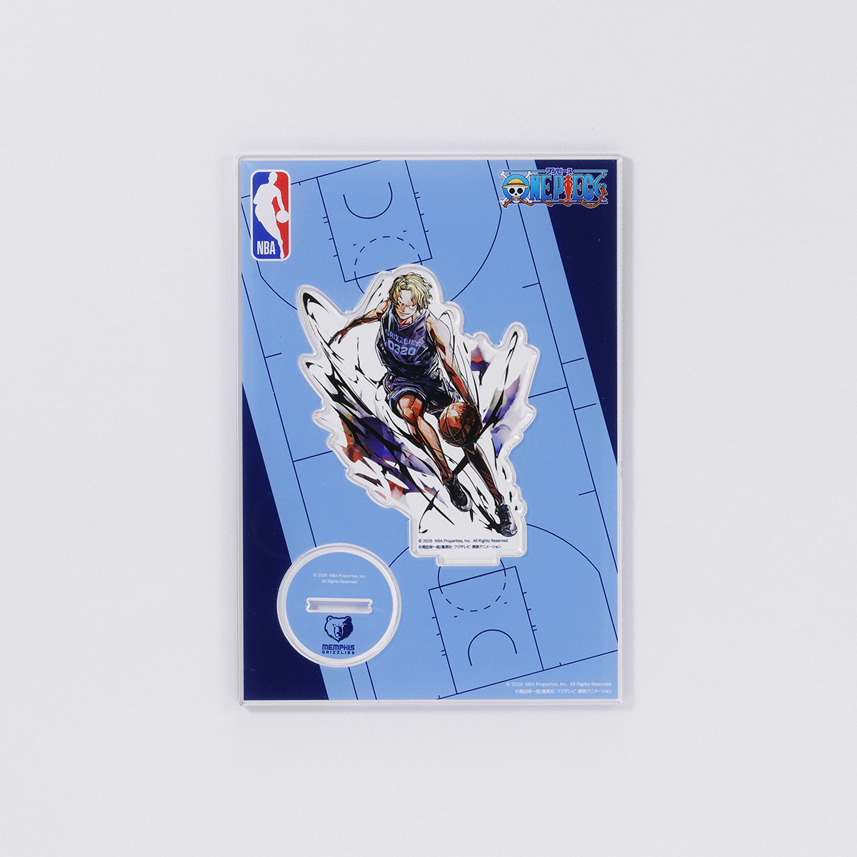 ONE PIECE × NBA Acrylic Stand (全10種) | ONE PIECE BASE SHOP