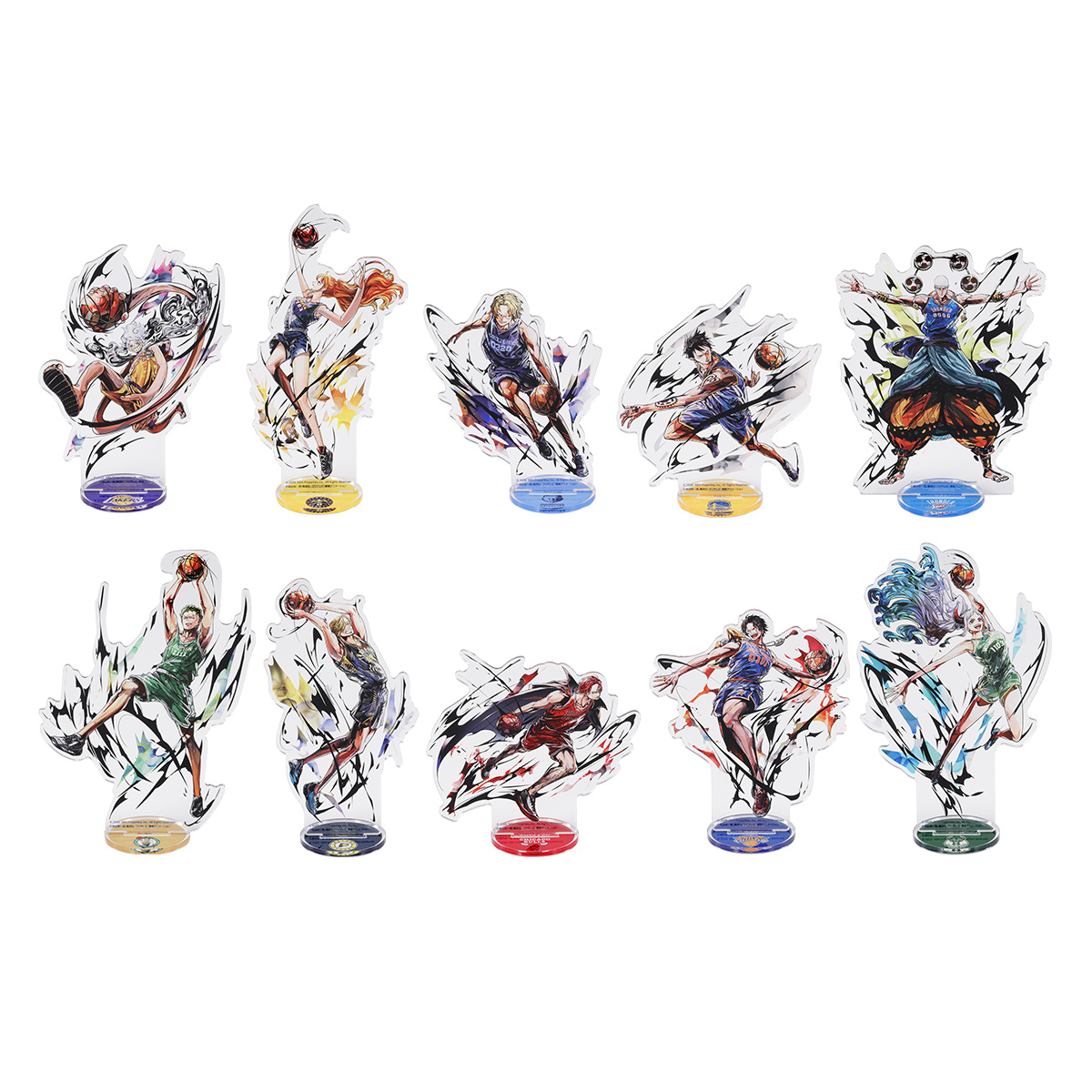 ONE PIECE × NBA Acrylic Stand (全10種) | ONE PIECE BASE SHOP