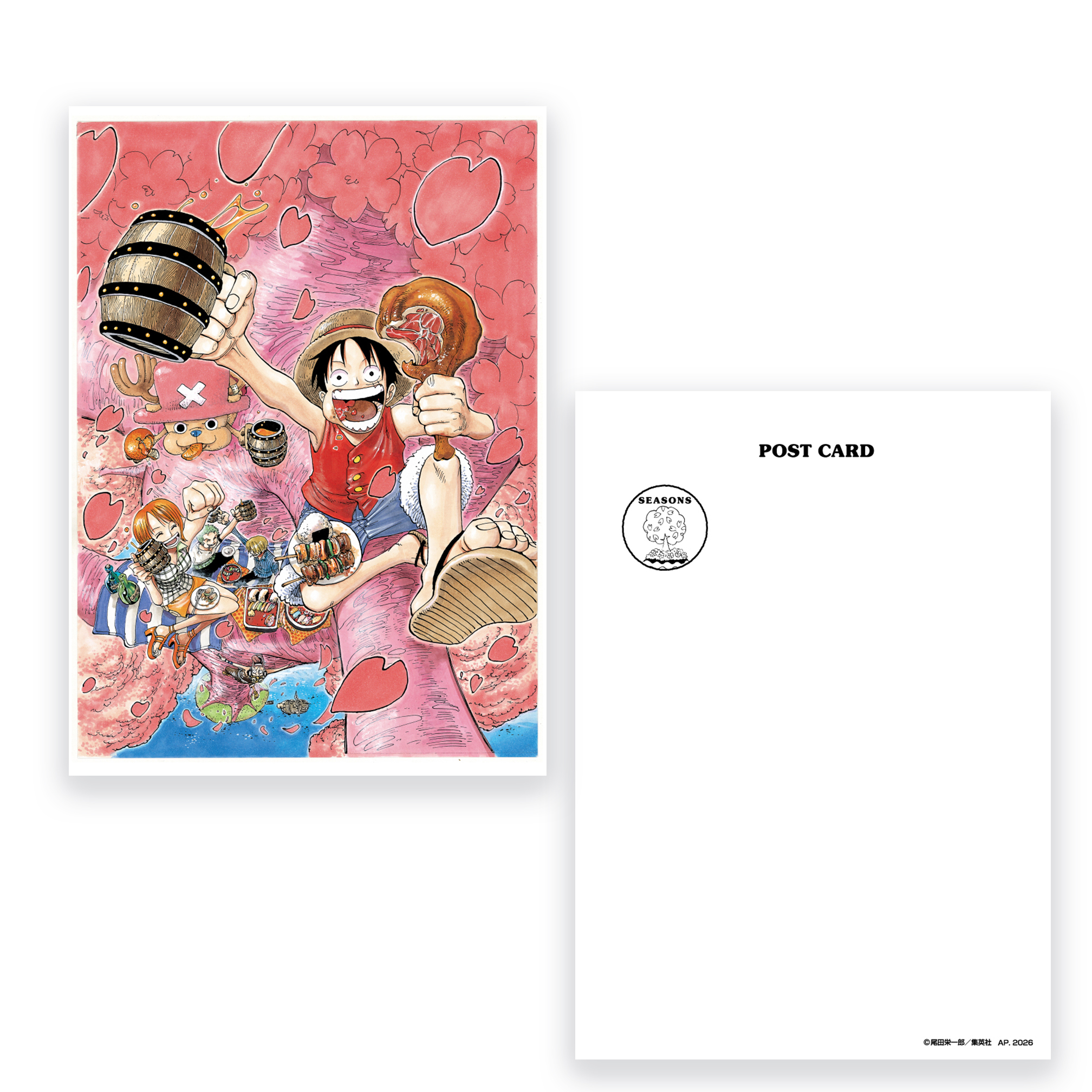 ONE PIECE シーズンズポストカード＜SPRING＞ | ONE PIECE BASE SHOP