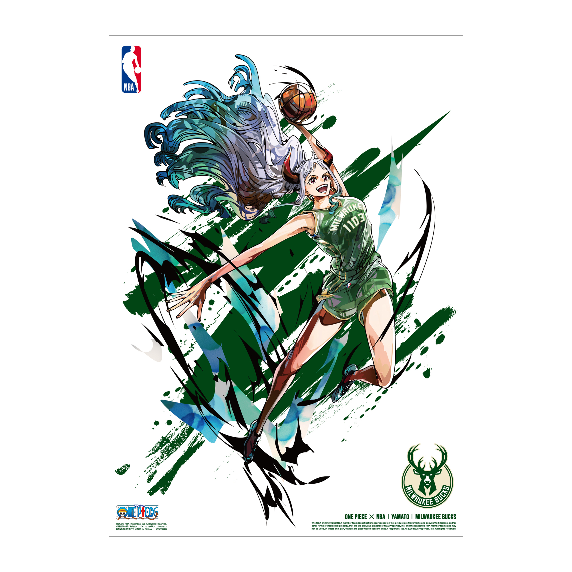 ONE PIECE × NBA MINI POSTER SET | ONE PIECE BASE SHOP | ワンピース