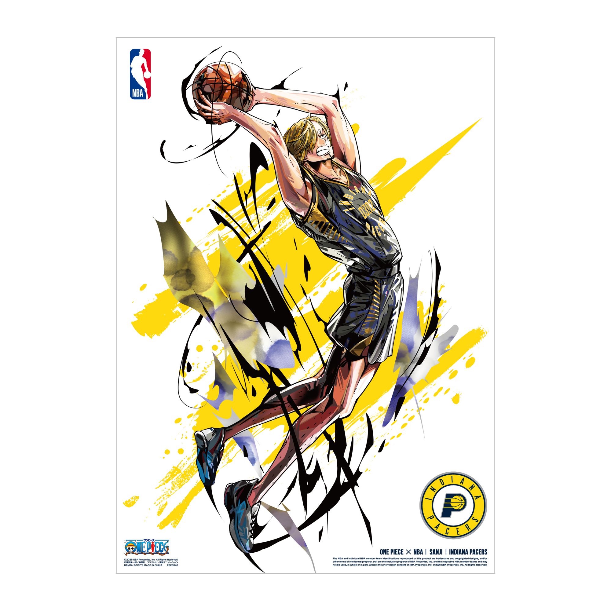 ONE PIECE × NBA MINI POSTER SET | ONE PIECE BASE SHOP | ワンピース