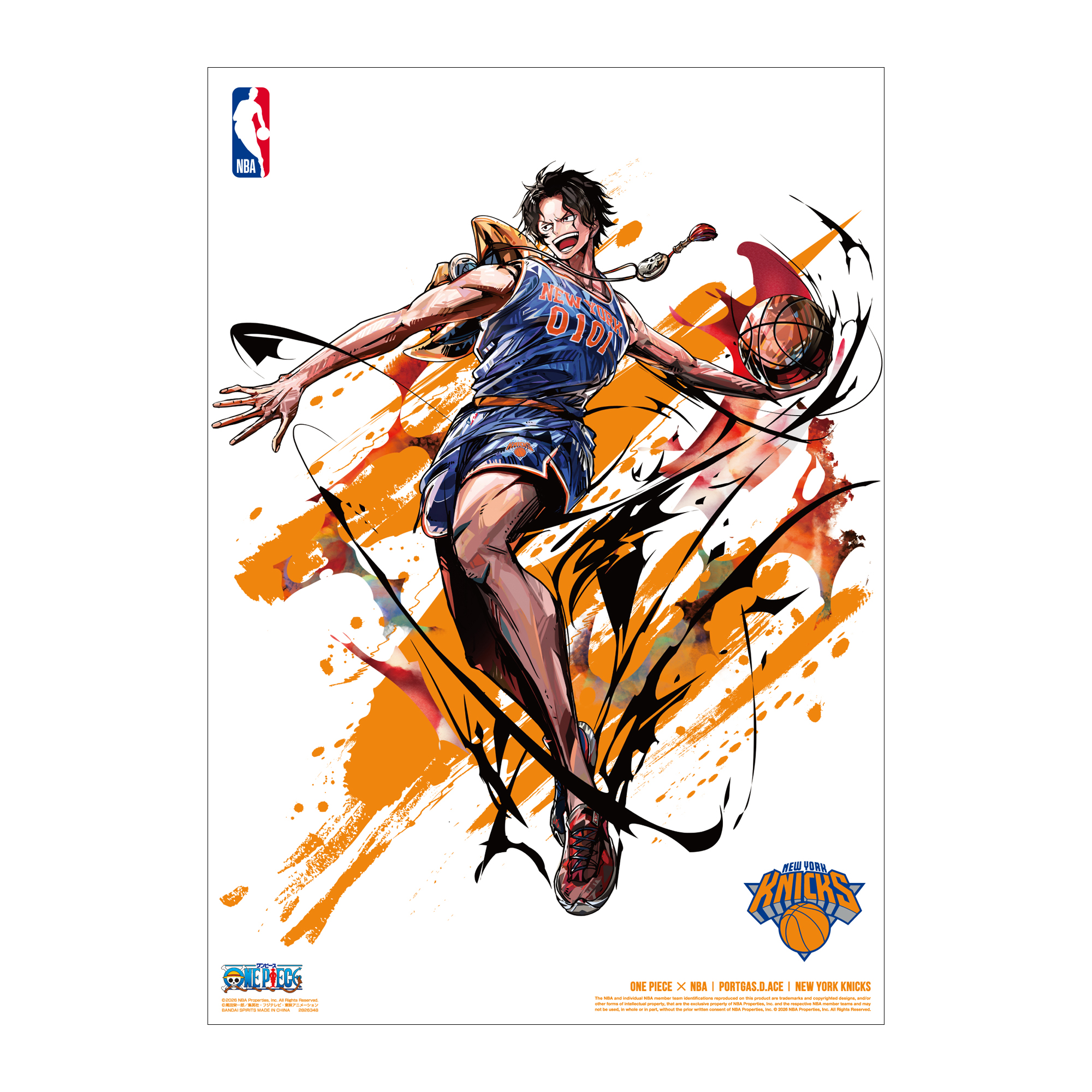 ONE PIECE × NBA MINI POSTER SET | ONE PIECE BASE SHOP | ワンピース