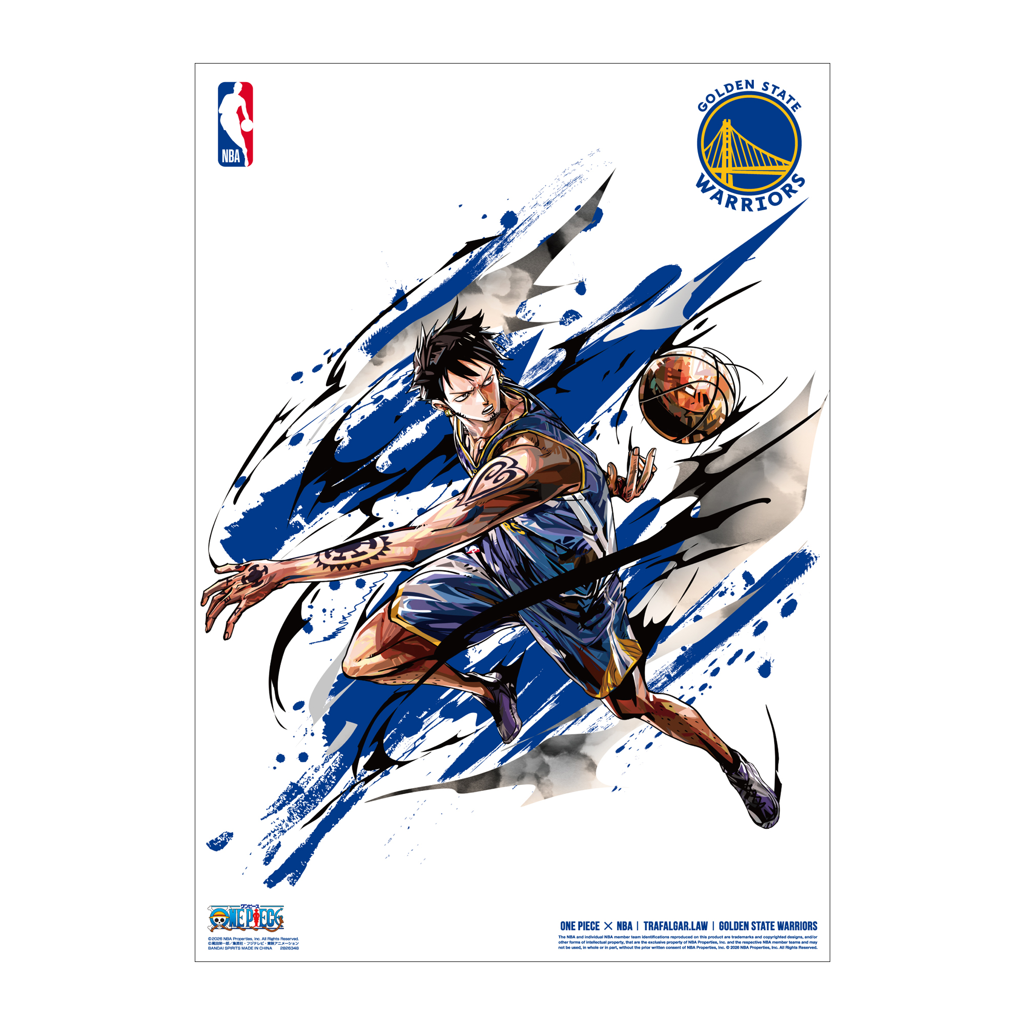 ONE PIECE × NBA MINI POSTER SET | ONE PIECE BASE SHOP | ワンピース