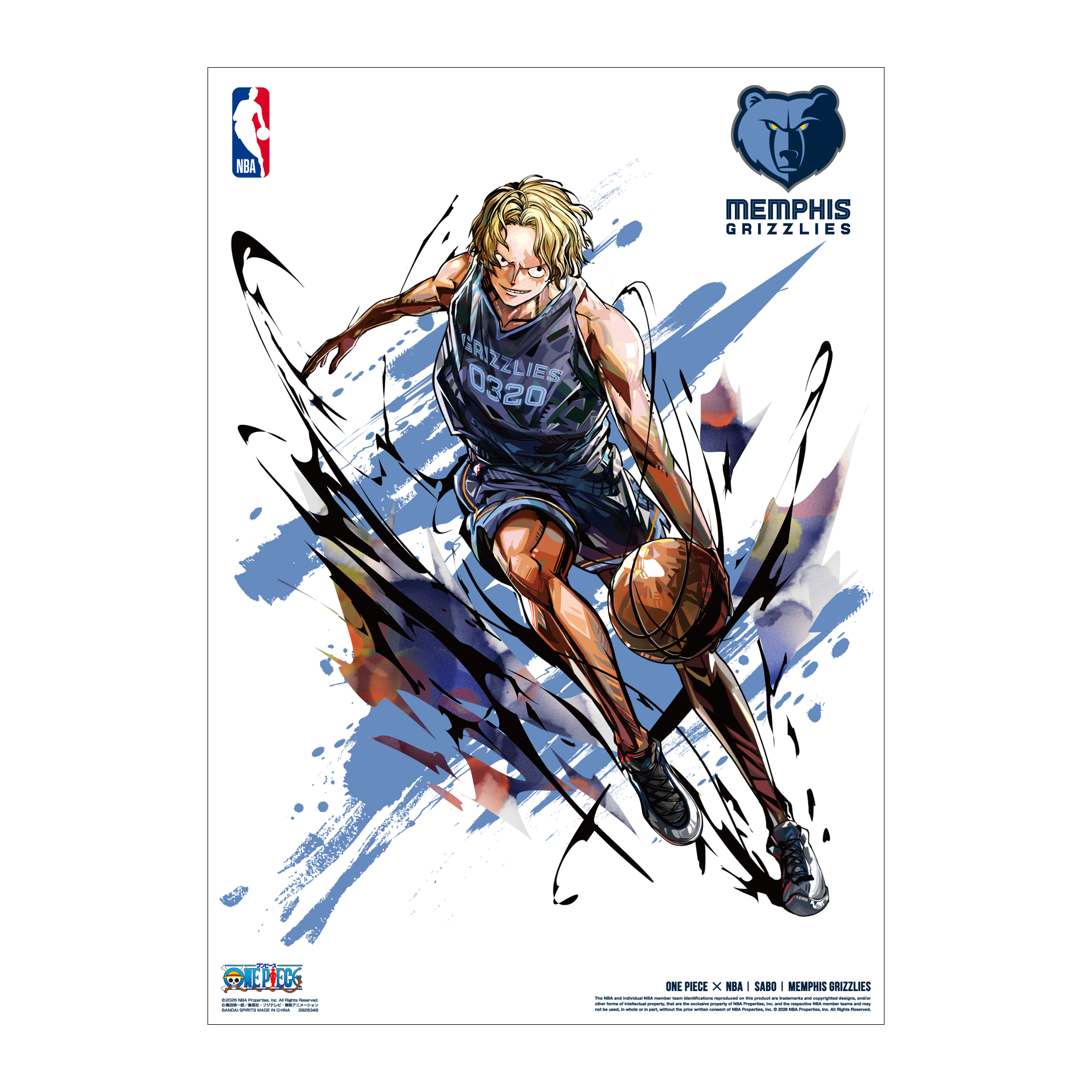 ONE PIECE × NBA MINI POSTER SET | ONE PIECE BASE SHOP | ワンピース