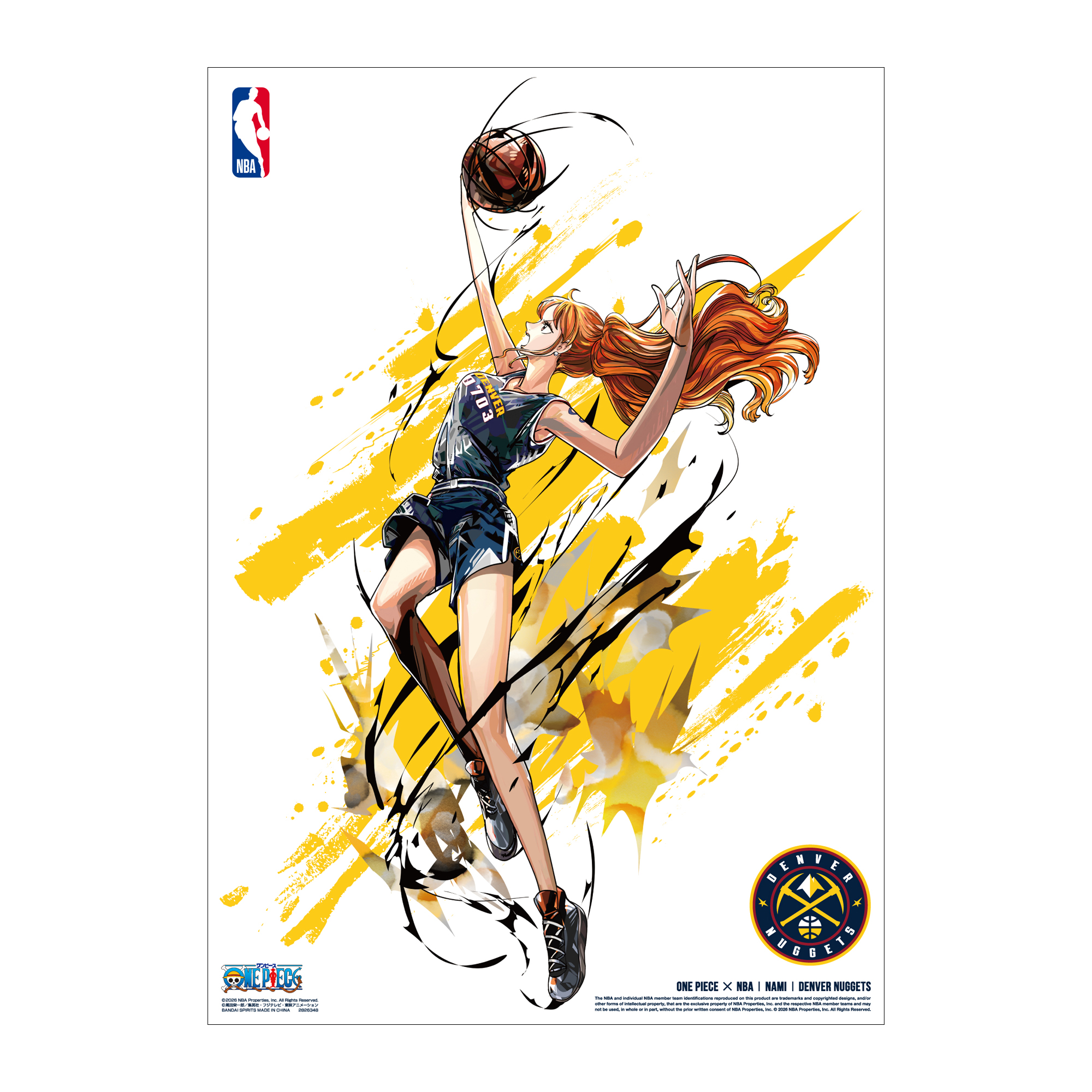 ONE PIECE × NBA MINI POSTER SET | ONE PIECE BASE SHOP | ワンピース