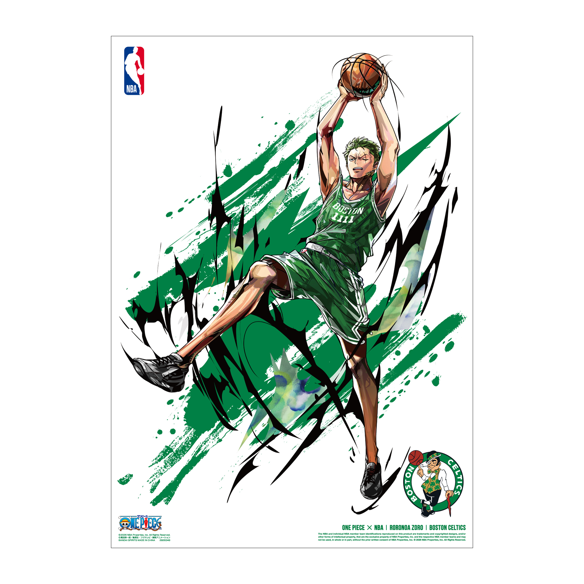 ONE PIECE × NBA MINI POSTER SET | ONE PIECE BASE SHOP | ワンピース