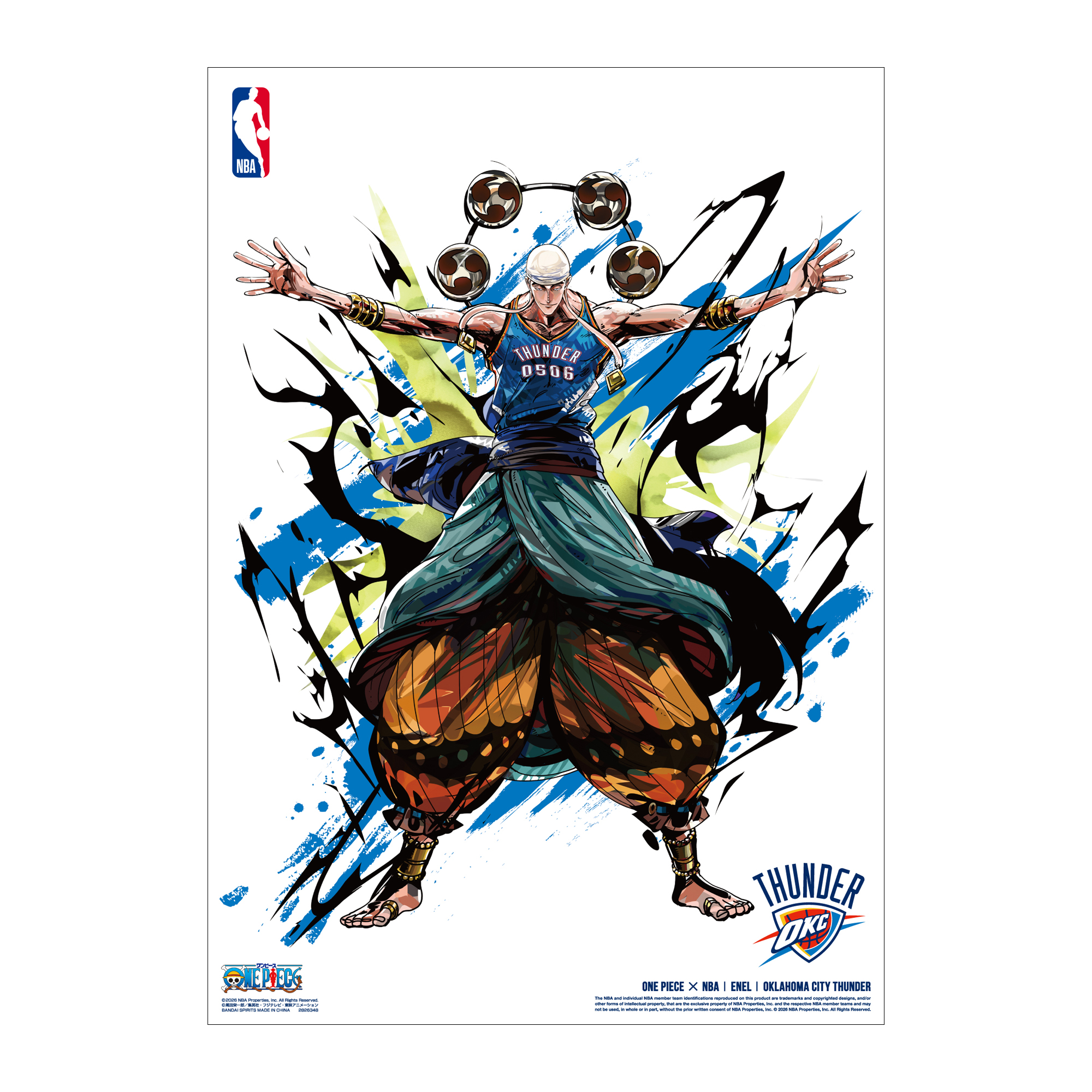 ONE PIECE × NBA MINI POSTER SET | ONE PIECE BASE SHOP | ワンピース