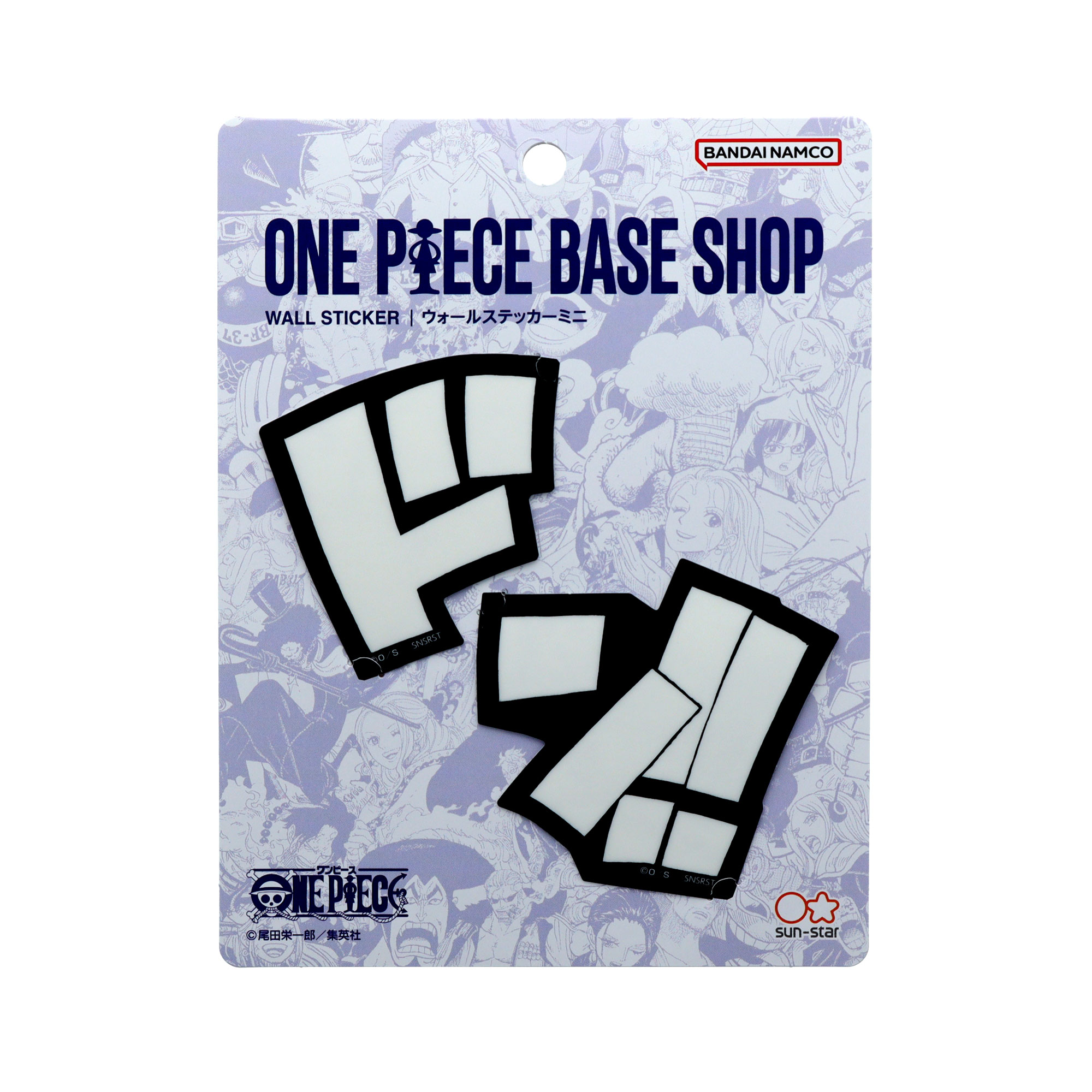 ONE PIECE ミニウォールステッカー ドン！！柄 | ONE PIECE BASE SHOP