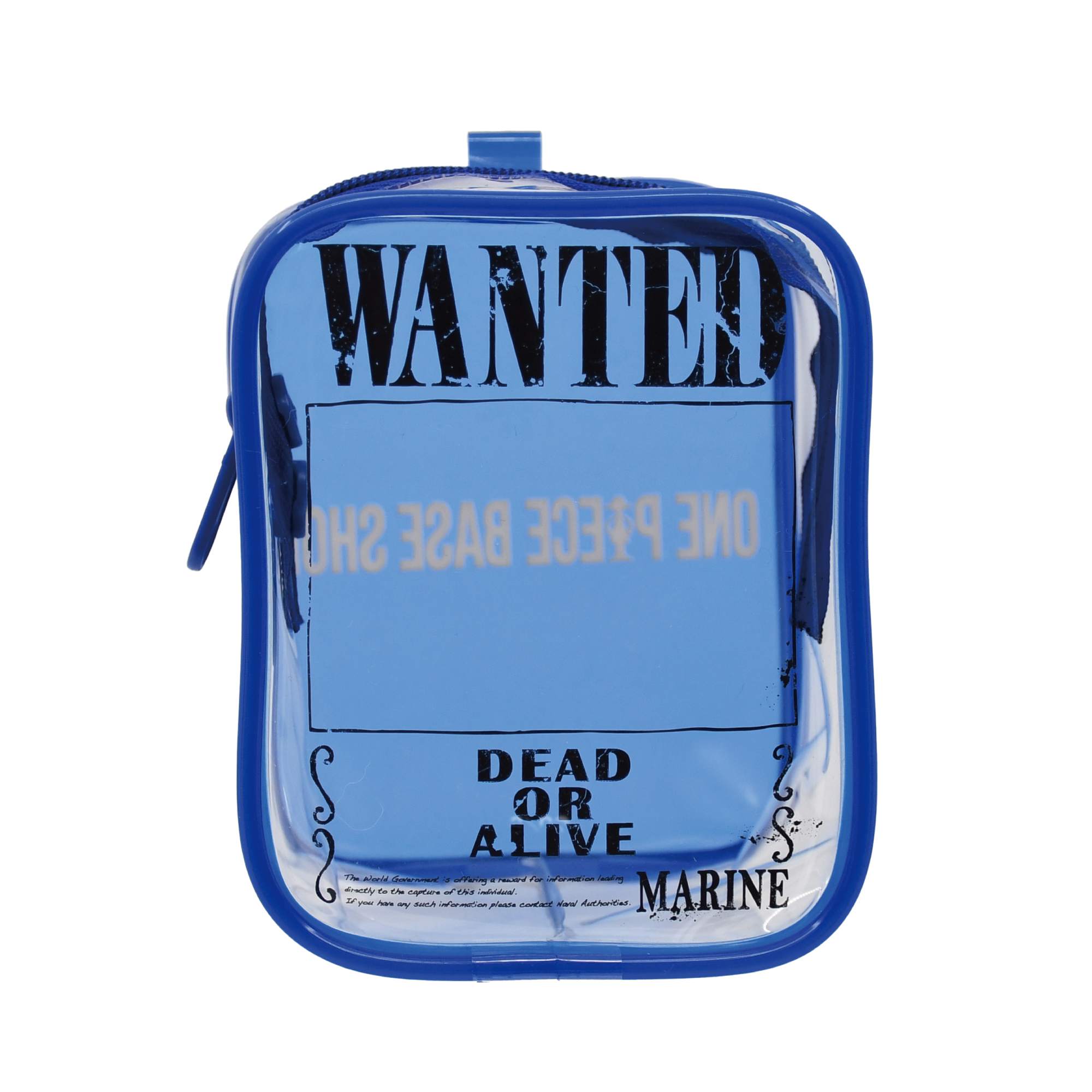 ONE PIECE ゆびぬい クリアポーチ WANTED 画像 4