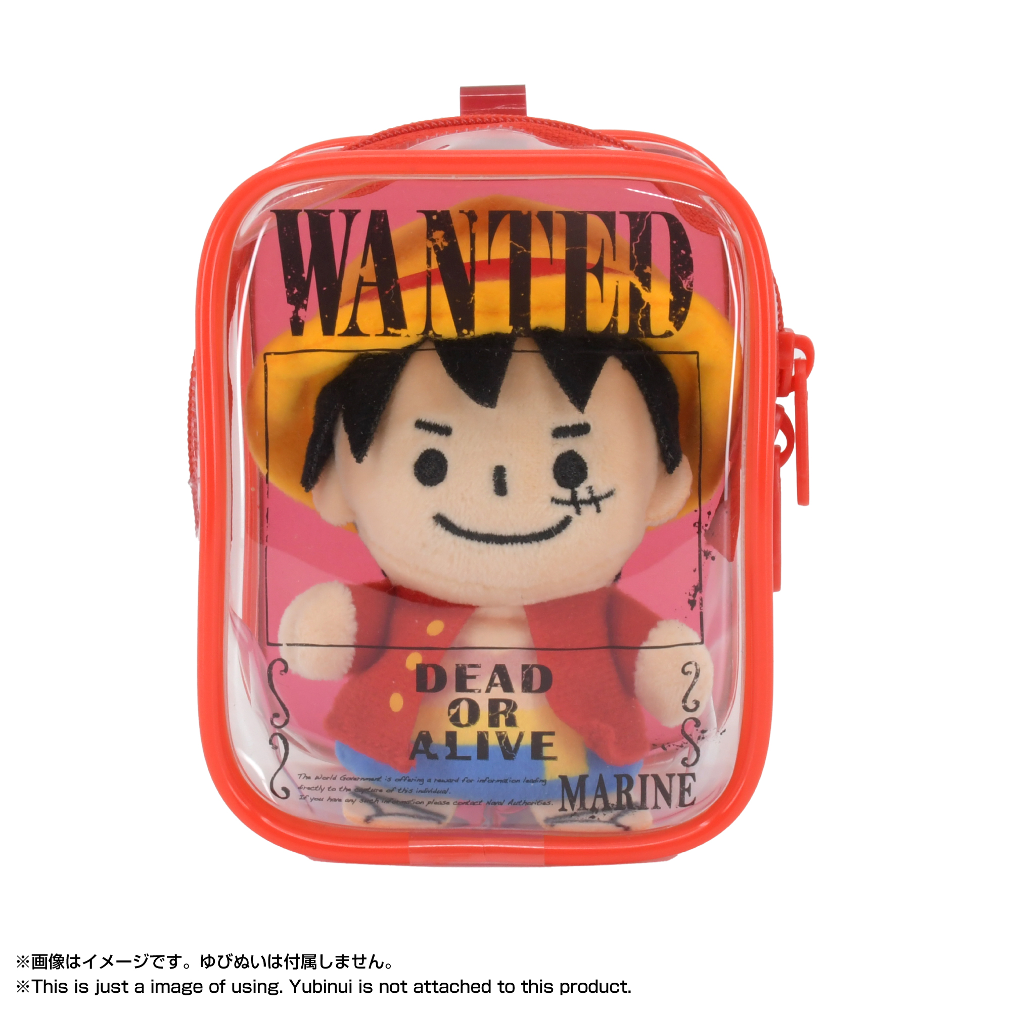 ONE PIECE ゆびぬい クリアポーチ WANTED 画像 16