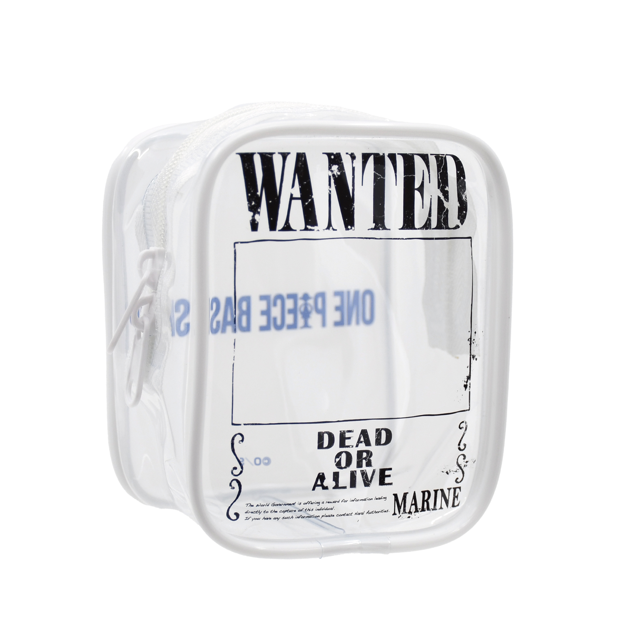 ONE PIECE ゆびぬい クリアポーチ WANTED 画像 11