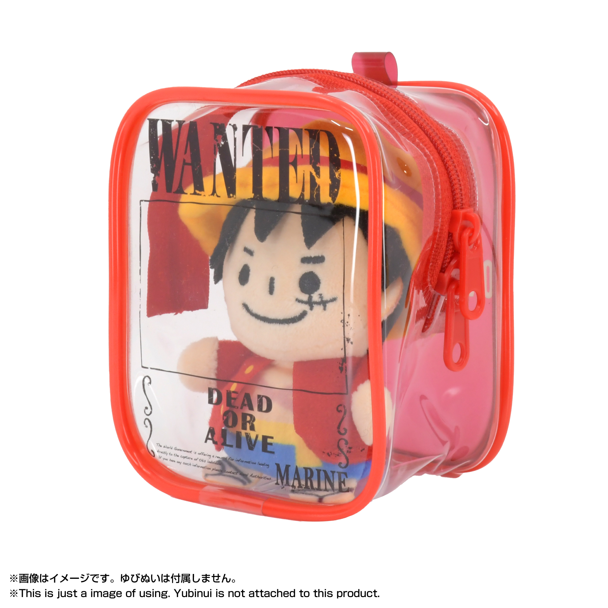 ONE PIECE ゆびぬい クリアポーチ WANTED 画像 17