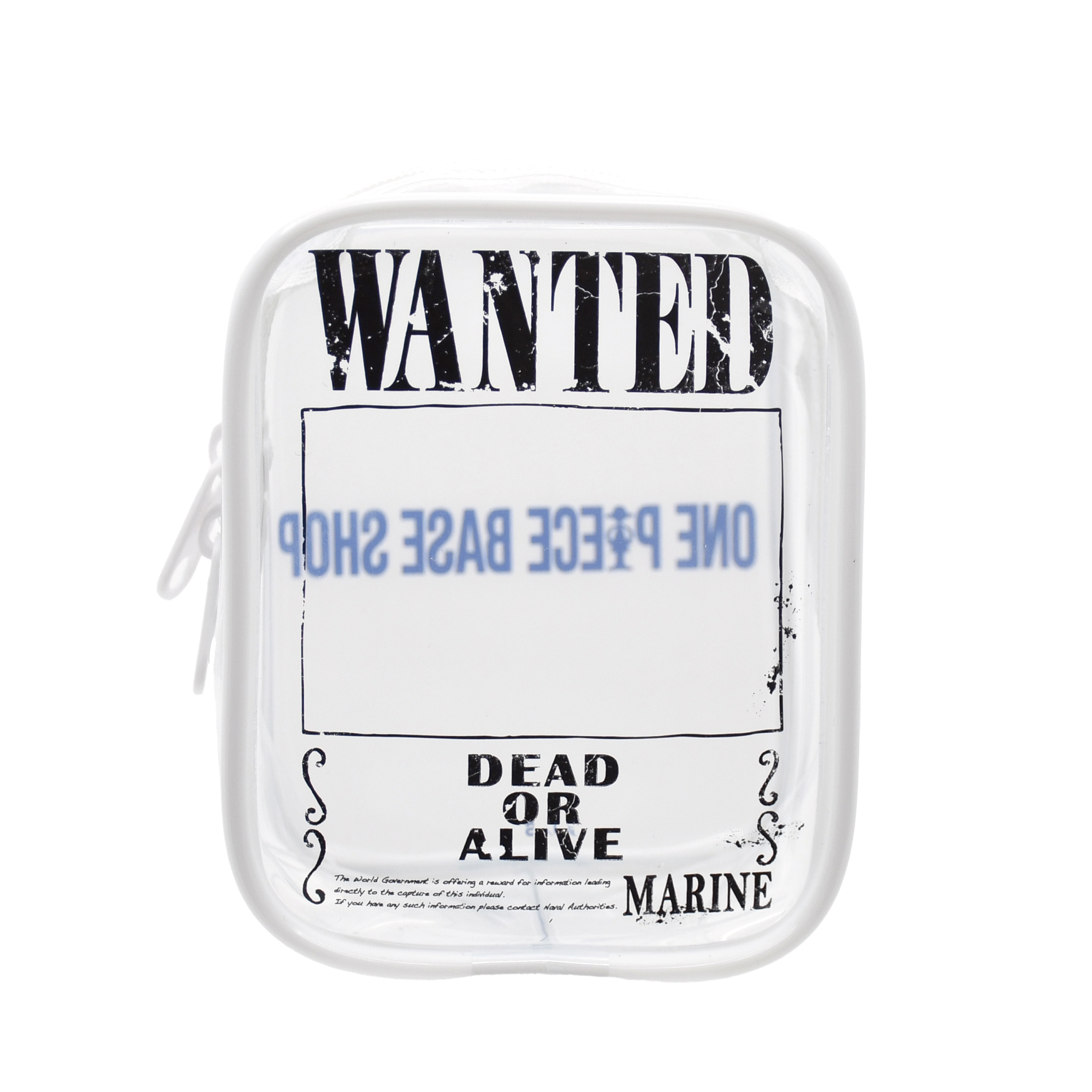 ONE PIECE ゆびぬい クリアポーチ WANTED 画像 10