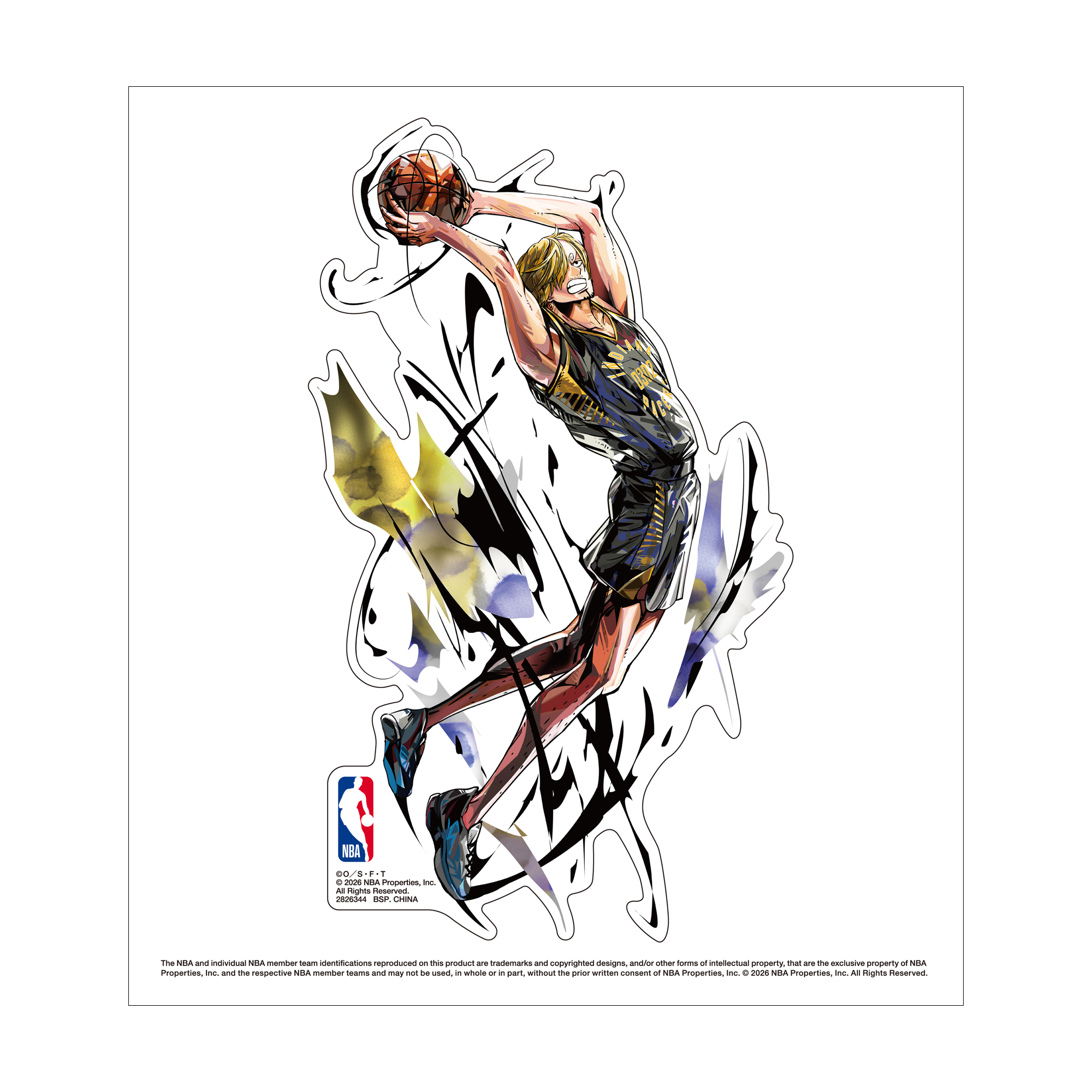 ONE PIECE × NBA STICKER | ONE PIECE BASE SHOP | ワンピースベース