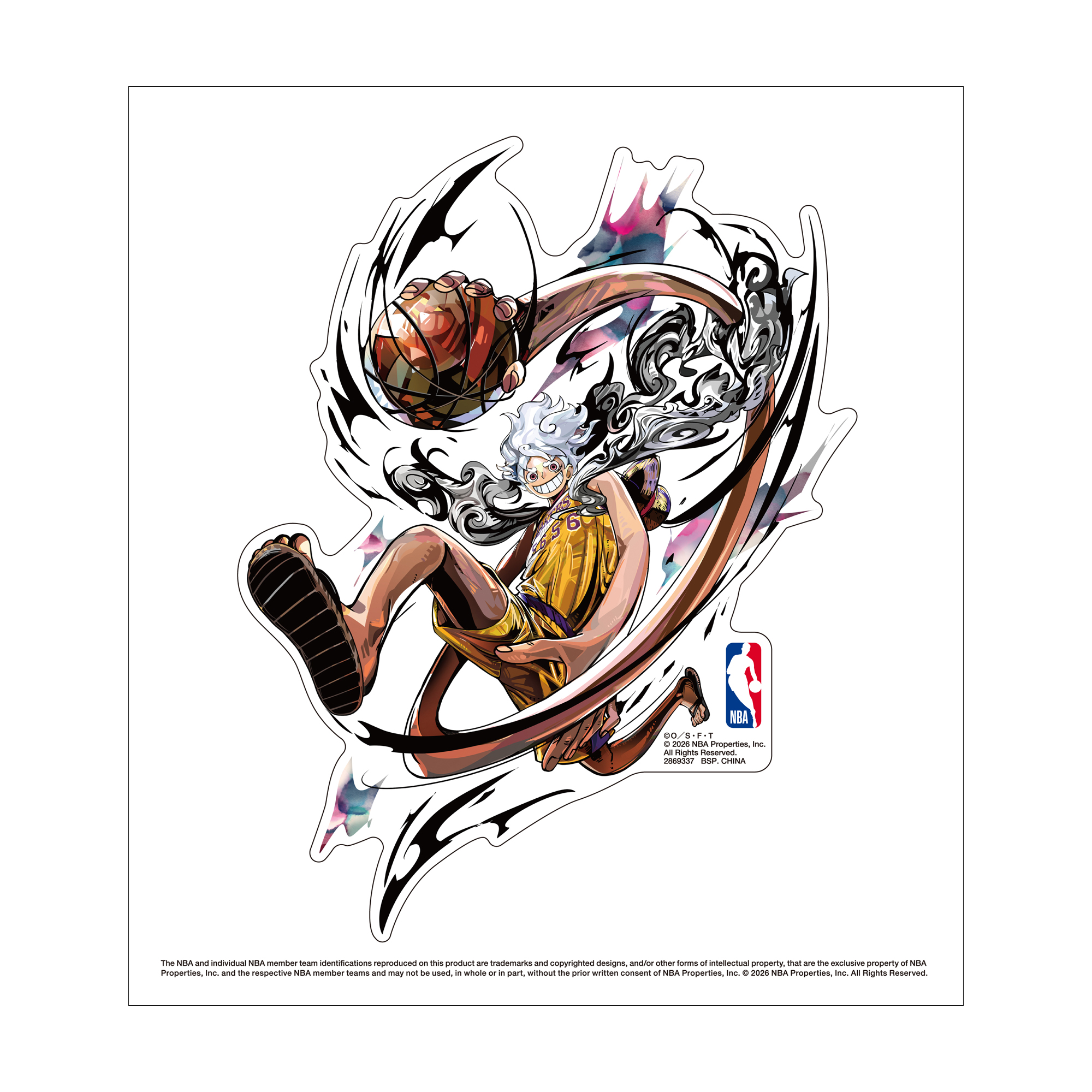 ONE PIECE × NBA STICKER | ONE PIECE BASE SHOP | ワンピースベース