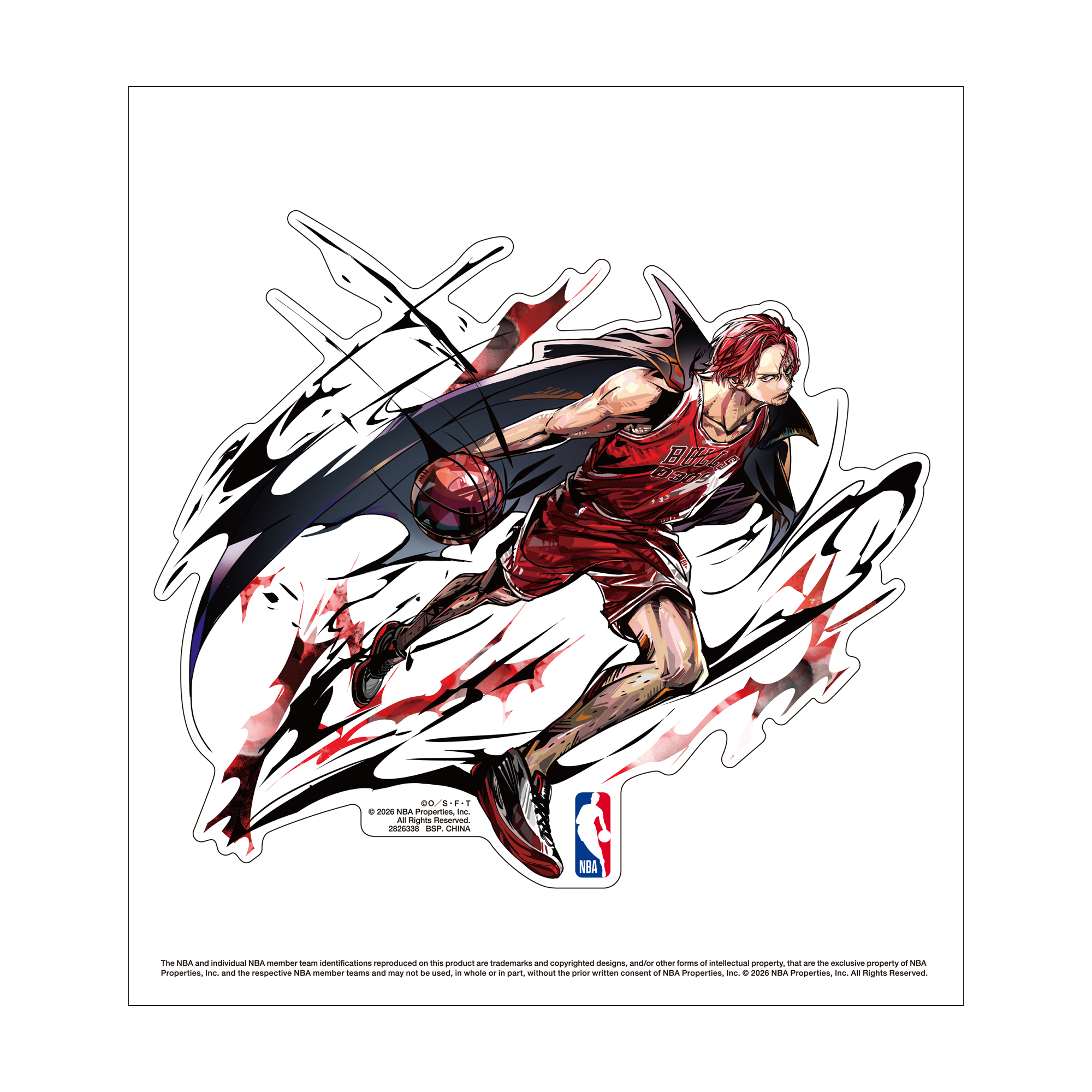 ONE PIECE × NBA STICKER | ONE PIECE BASE SHOP | ワンピースベース