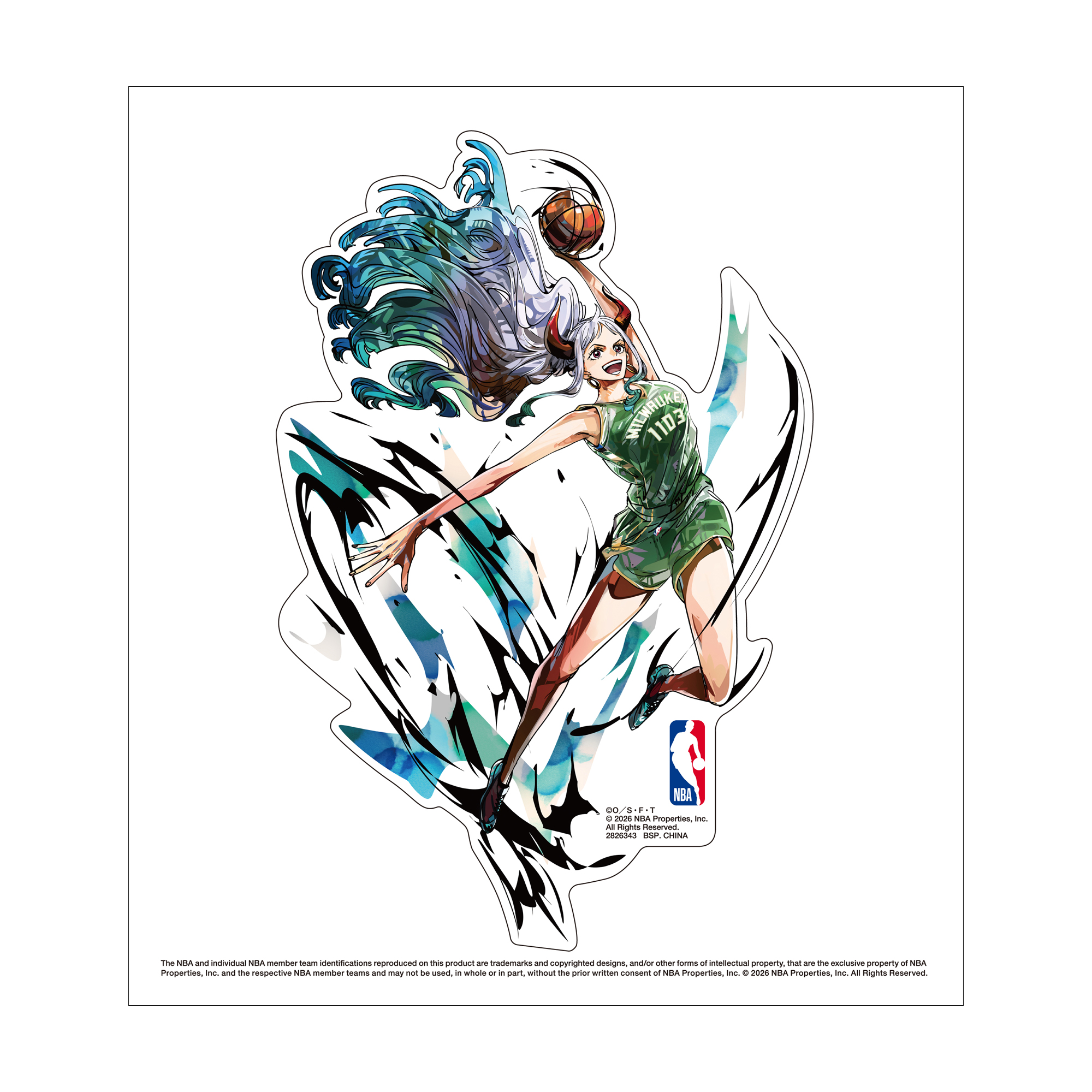 ONE PIECE × NBA STICKER | ONE PIECE BASE SHOP | ワンピースベース