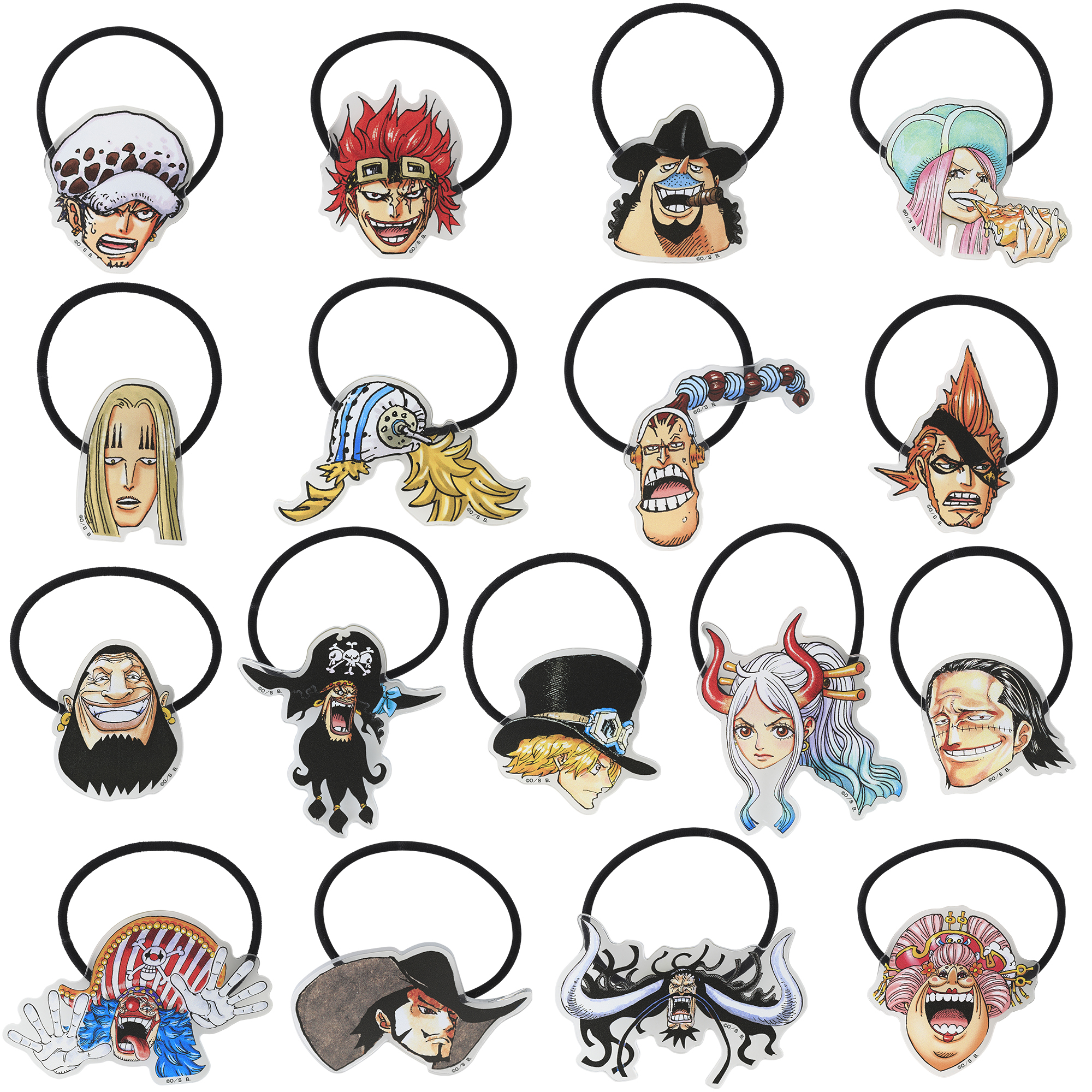 ONE PIECE BASE SHOP かおかおかおヘアゴム　トラファルガーロー ONE PIECE かおかおおかおヘアゴム | ONE PIECE BASE SHOP