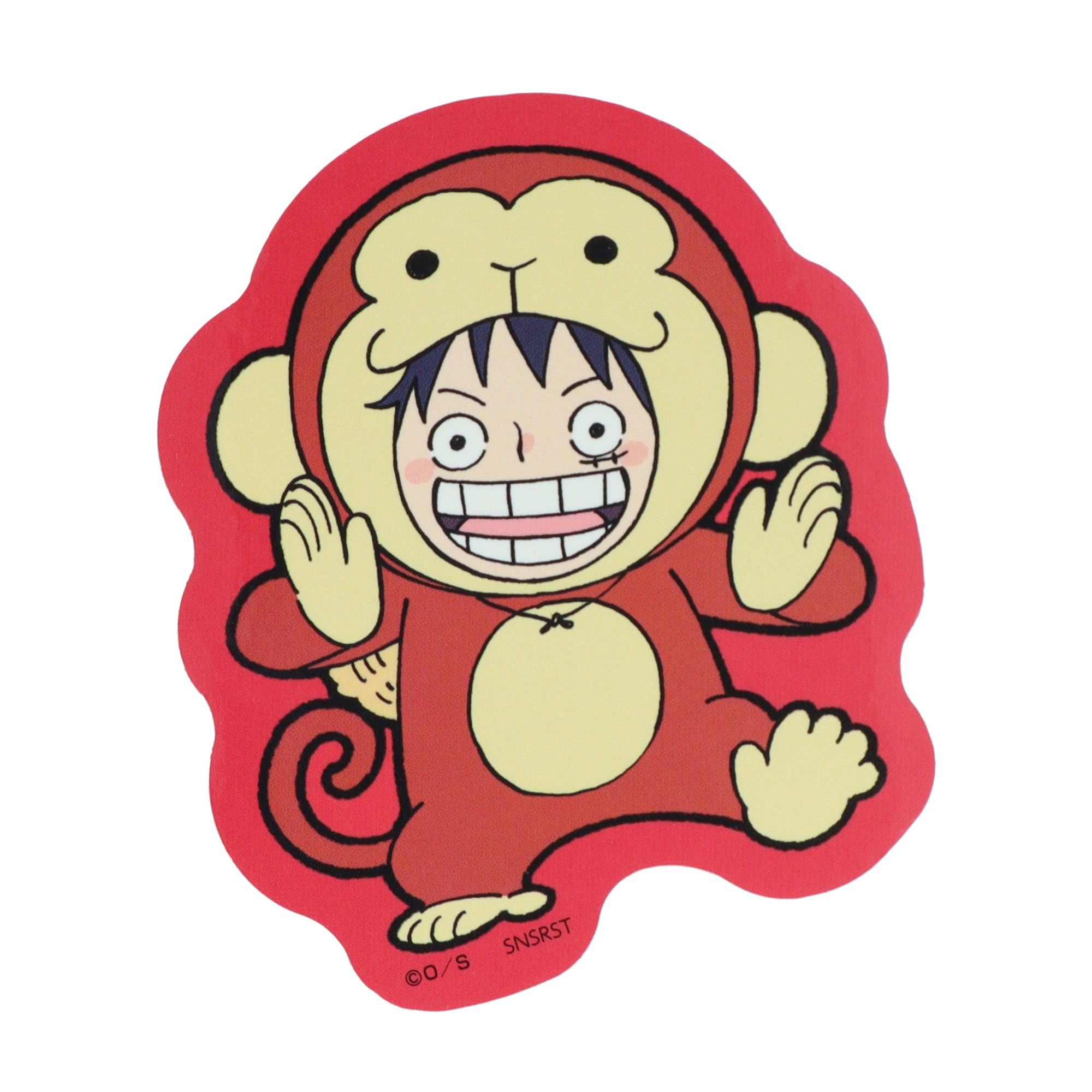 ONE PIECE ステッカー きぐるみ柄 画像 2