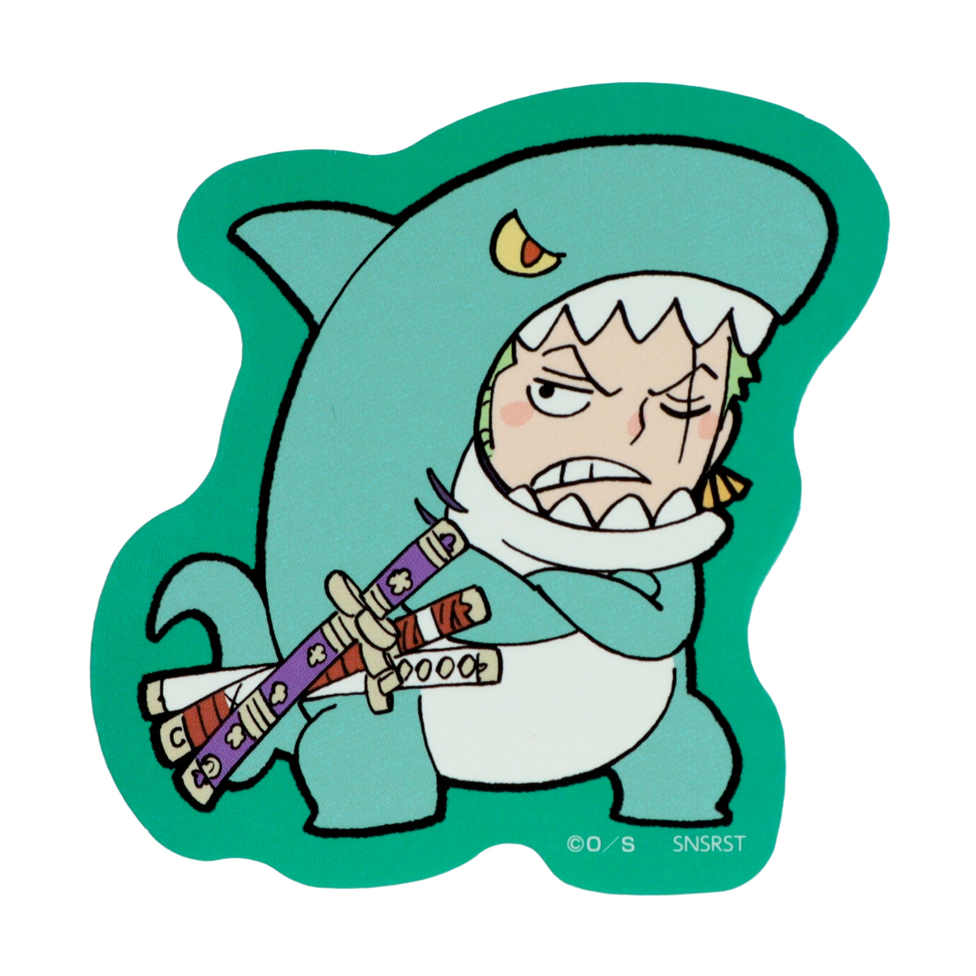 ONE PIECE ステッカー きぐるみ柄 画像 3