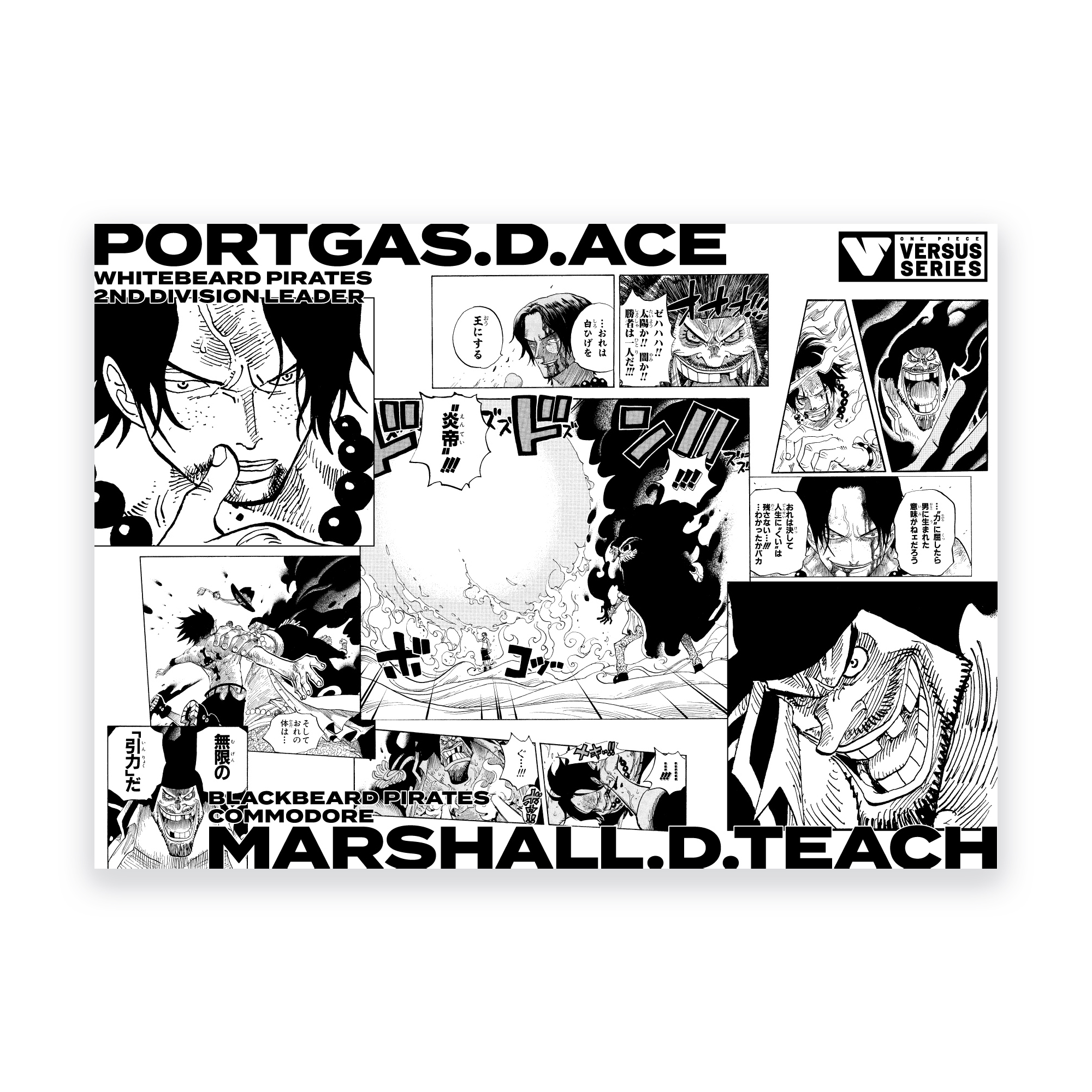 ONE PIECE VSシリーズポストカード | ONE PIECE BASE SHOP