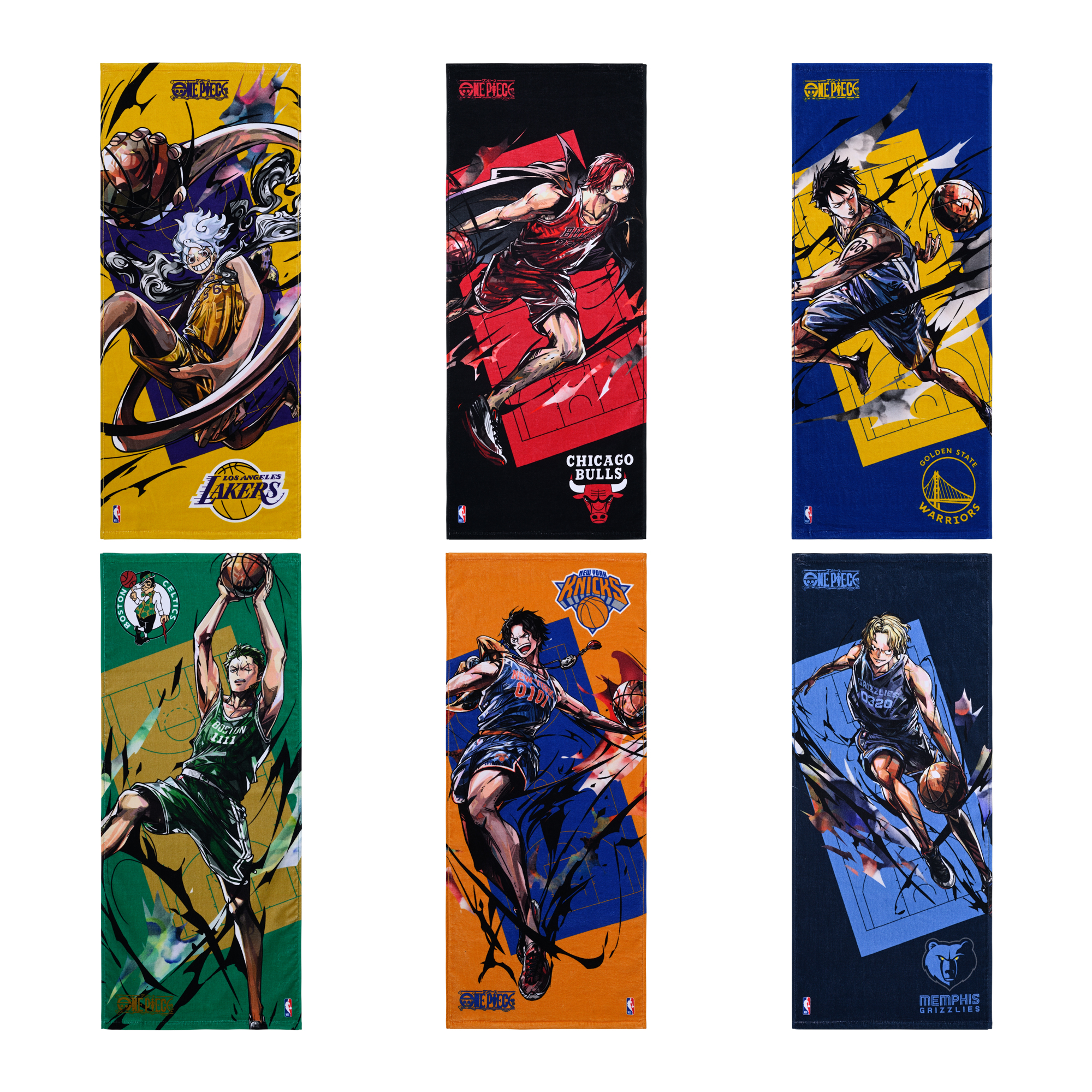 ONE PIECE × NBA SPORTS TOWEL スポーツタオル 2種 ONE PIECE × NBA SPORTS TOWEL | ONE PIECE BASE SHOP | ワンピース